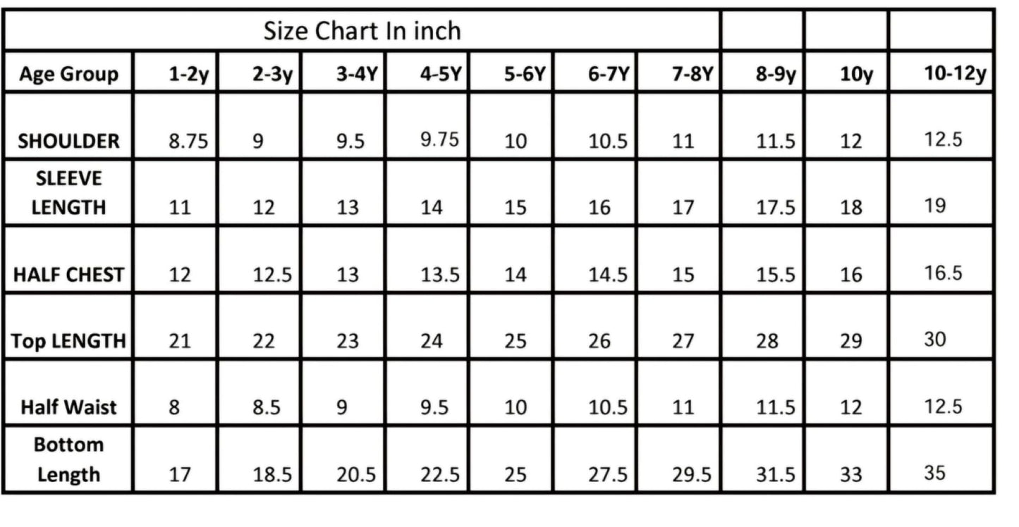 Aww Hunnie Boys Printed Cotton Kurta & Pocket Pajama Set – 1–12 yrs