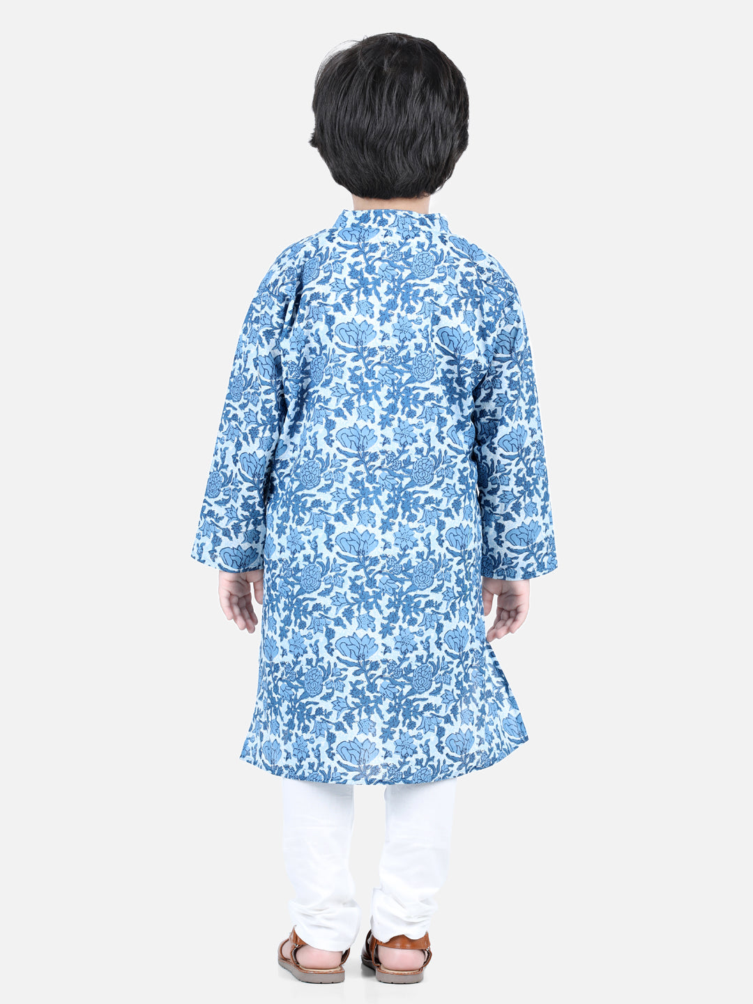 Aww Hunnie Kids Jaipuri Printed Cotton Kurta & Pajama Set