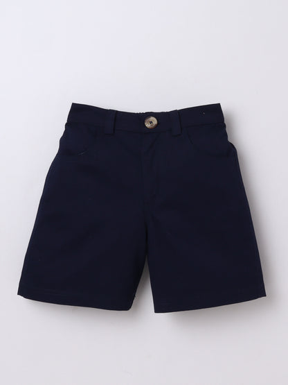 Car‑Print Cotton Shirt & Shorts Set for Boys | Aww Hunnie