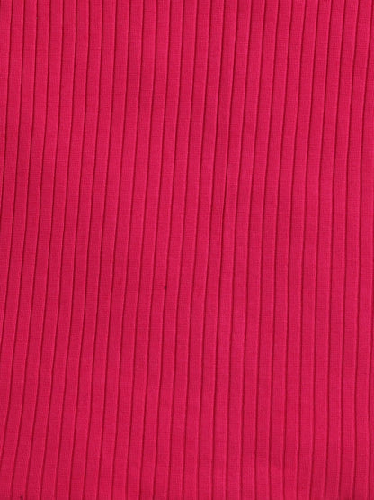 Aww Hunnie Ribbed Halter Neck Top - Pure, Chemical-Free Kidswear